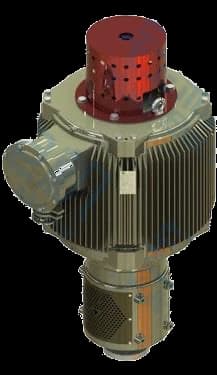 Permanent magnet motor surface drivehead for a PCP installation